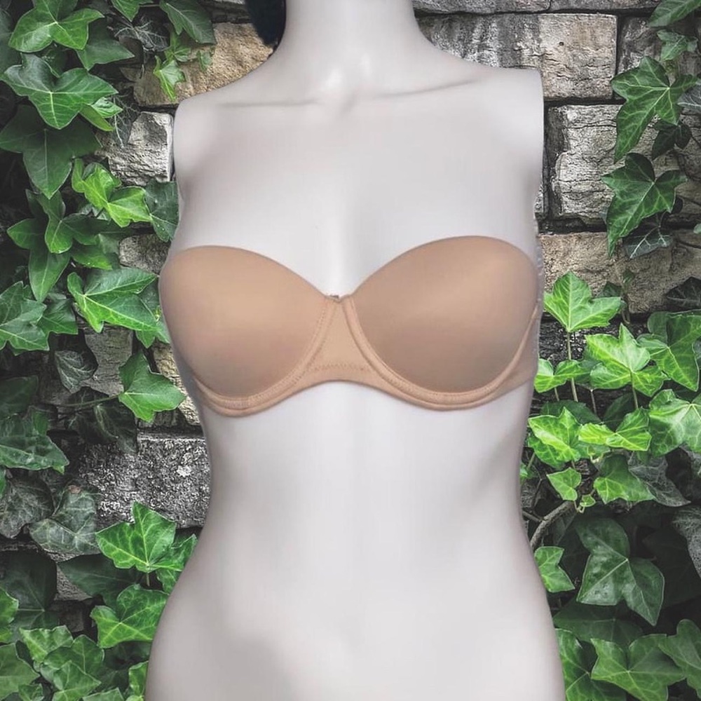 Strapless bra